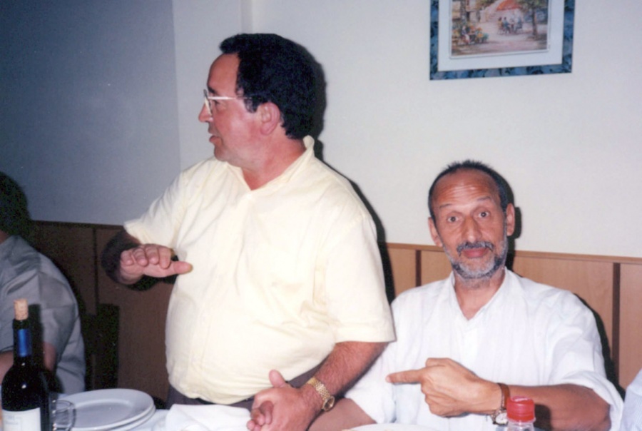 28 - En el restaurante Casa Snchez - 1998